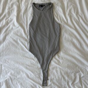 Forever 21 Light Gray Bodysuit